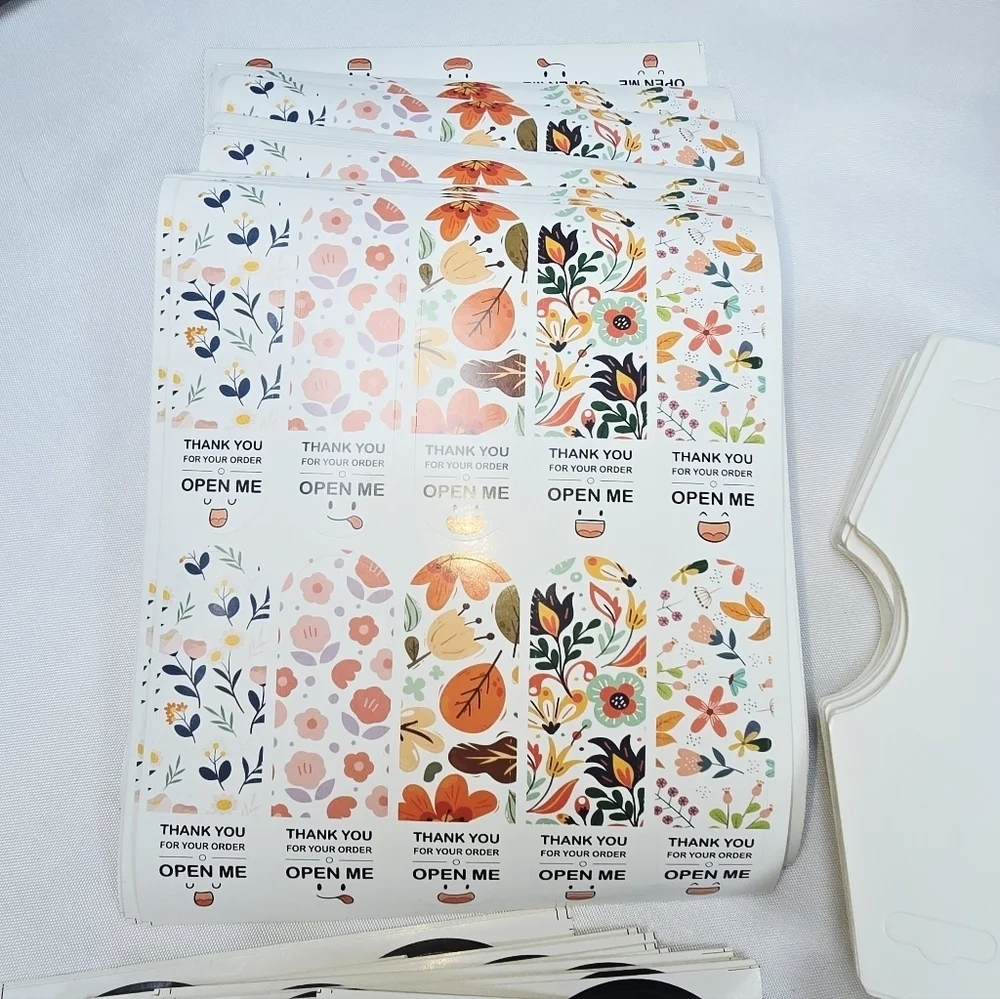 852pc Resellers Accessories Lot STICKERS,DISPLAYS, ITEM NUMBERS, LOG BOOK & MORE